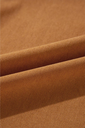 Corduroy Desert Gold Dress