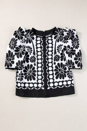 Bold Geo Blouse