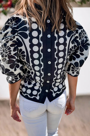 Bold Geo Blouse