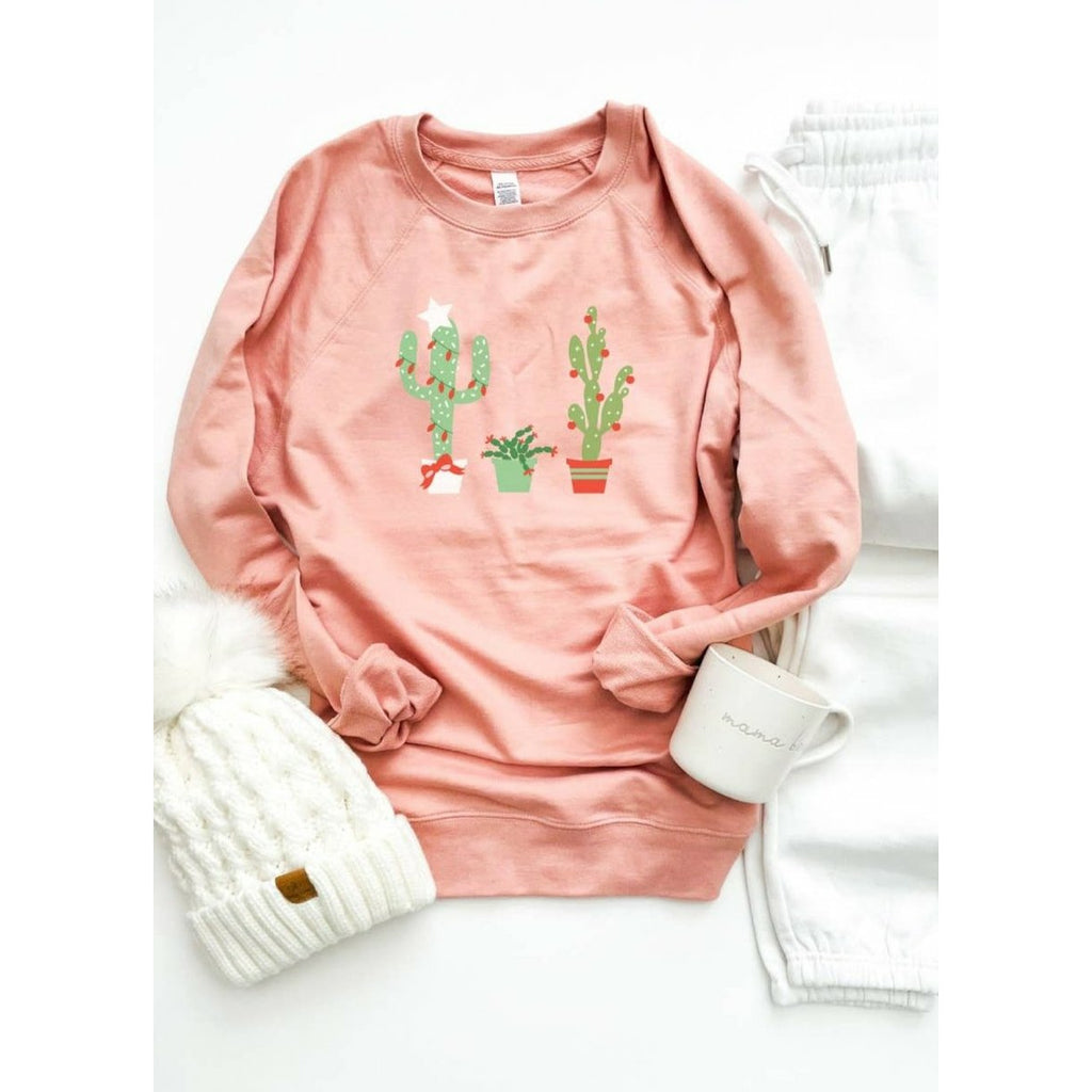 Christmas Cactus Pullover